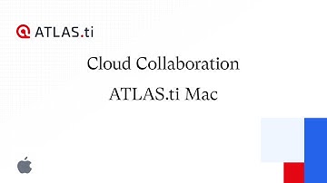 ATLAS.ti Mac: Cloud collaboration