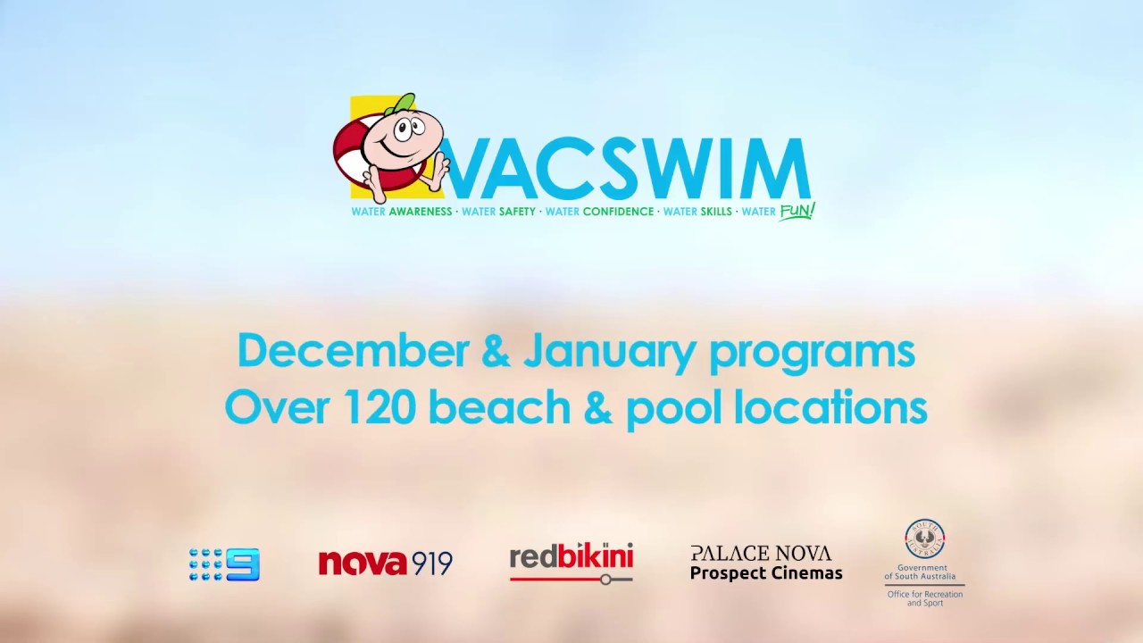20192020 Online Enrolments for Vacswim South Austalia Now Open YouTube