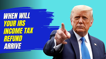 IRS-belastingteruggave 2026 Wanneer komt uw IRS-inkomstenbelastingteruggave binnen? En worden Ame...