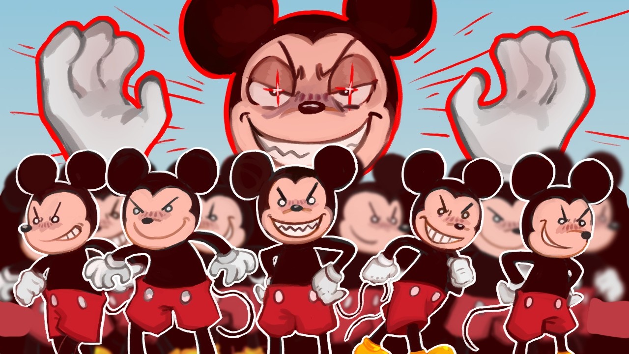 I RAIDED ROBLOX with 1,000 MICKEYS...
