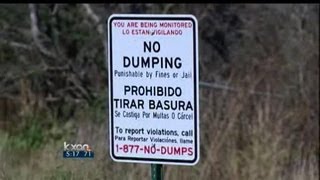 Crackdown on illegal dumping