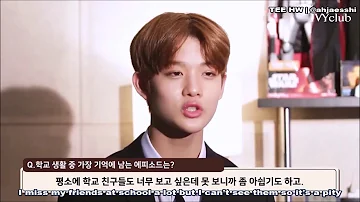 [ENG] Wanna One Bae Jinyoung - Ivy Club Interview