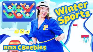 time play winter sports cbeebies house fun evie friends