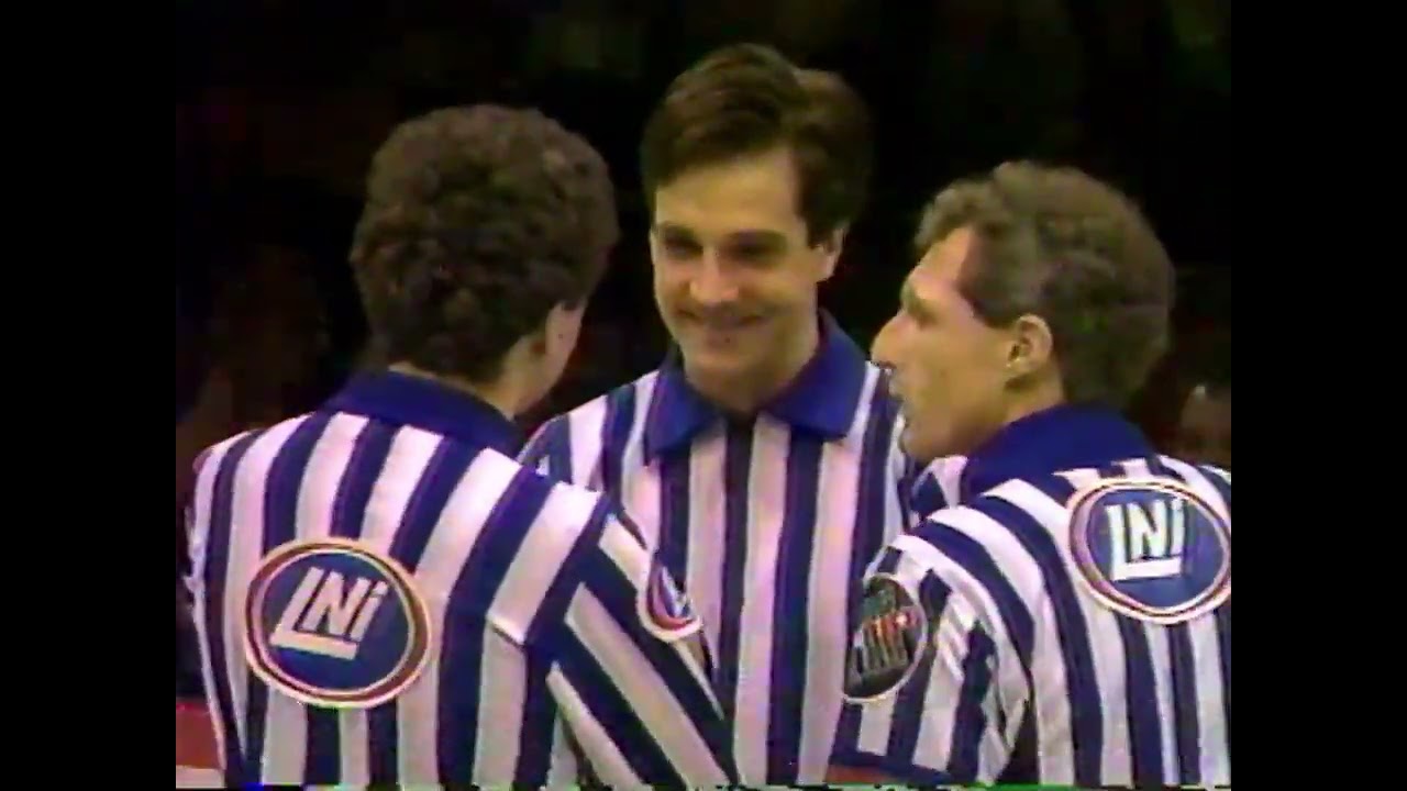 LNI – Bleus contre jaunes finale, Chantal Lamarre, Robert Gravel, Claude Laroche, Suzie Potvin, Loui