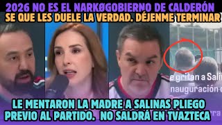 Arturo tunde al mcpan. Dan baño de pueblo a Salinas Pliego 