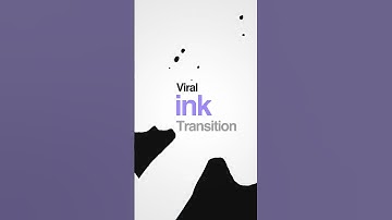 Ink Transition Effect in After Effects Easy Tutorial  #shorts #aftereffects #kirtanfx