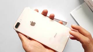 iPhone 8 Plus Gold Color Unboxing