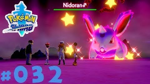 Pokemon Sword Shiny Dynamax ♂ Nidoran Raid & Catch