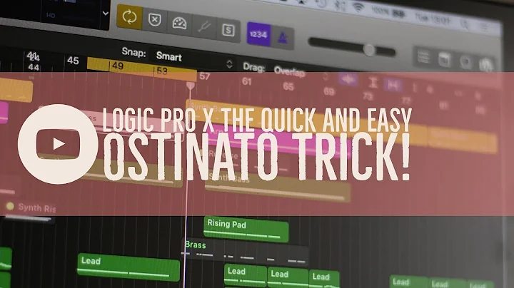 Logic Pro X The quick and easy Ostinato trick