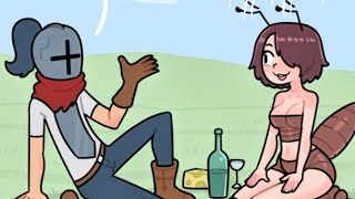 Cute Ant girl's eat's the Sweet knight - Artist/creator by  Princessshunter on YouTube or on Twitter