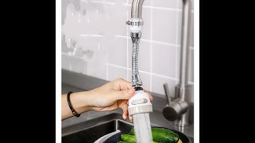 Vòi Nước Tăng Áp -Vòi Nước Tăng Áp 360 Độ-Vòi Nước Tăng Áp Bồn Rửa Chén Bát Xoay 360 Độ 3 Chế Độ Xả