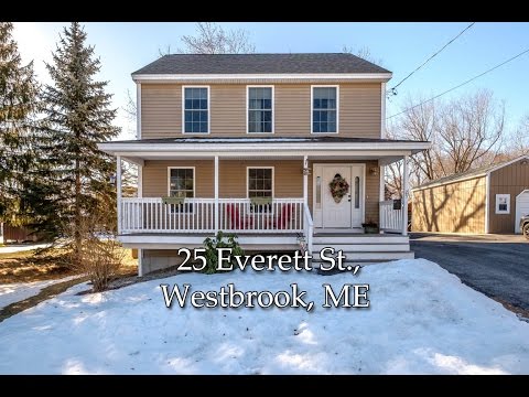 25 Everett St., Westbrook, ME home video tour