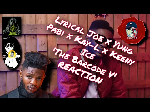 Africa's Not Playing 💣💥 Lyrical Joe, Yung Pabi, Kay-L & Keeny Ice 'The Barcode V' REACTION
