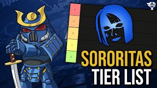 Codex Sisters Of Battle Unit Tier List