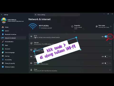 CARA SETTING MAC ADDRESS PC/LAPTOP  TIDAK BERUBAH-UBAH