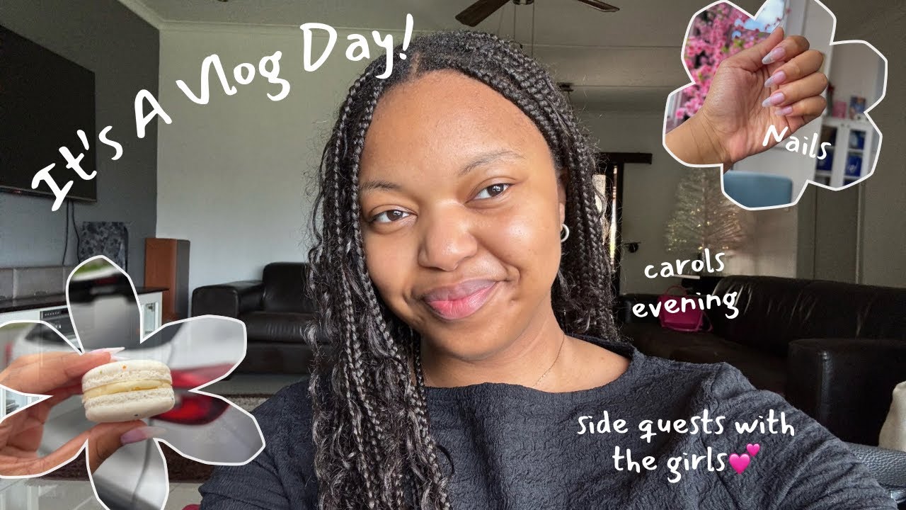 VLOG DAY | nail appointment with the girls + carols & other side quests