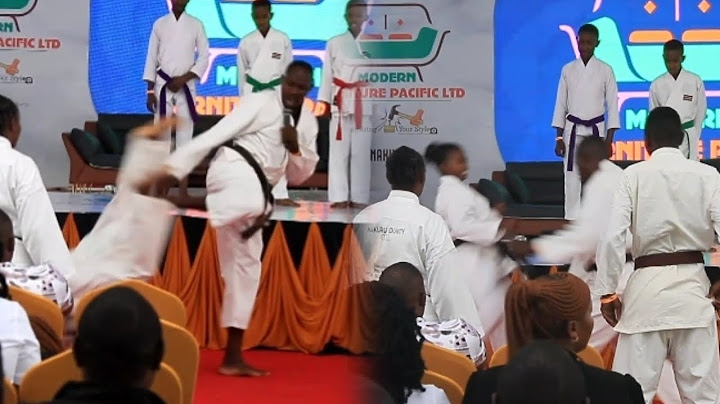 MODERN FURNITURE PACIFIC || NAKURU BRANCH LAUNCH MEGA LAUNC KARATE KUNG FU