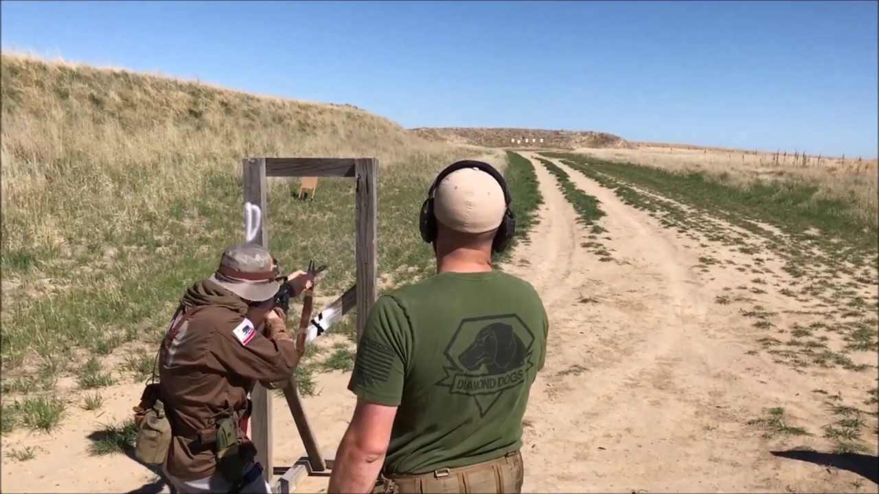 NCR Service Rifle carbine match, Stage 2 YouTube