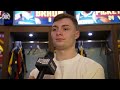 Christian Braun Postgame Locker Room Interview vs. Trail Blazers 🎙 | 2/12/25