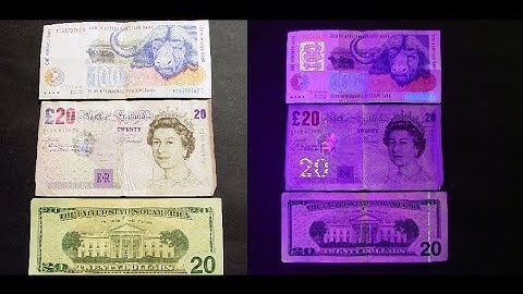 UV stroboscopic inspection in security printing