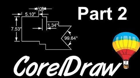 CorelDraw Tips & Tricks Angular Dimension Tool Part 2 MORE INFO