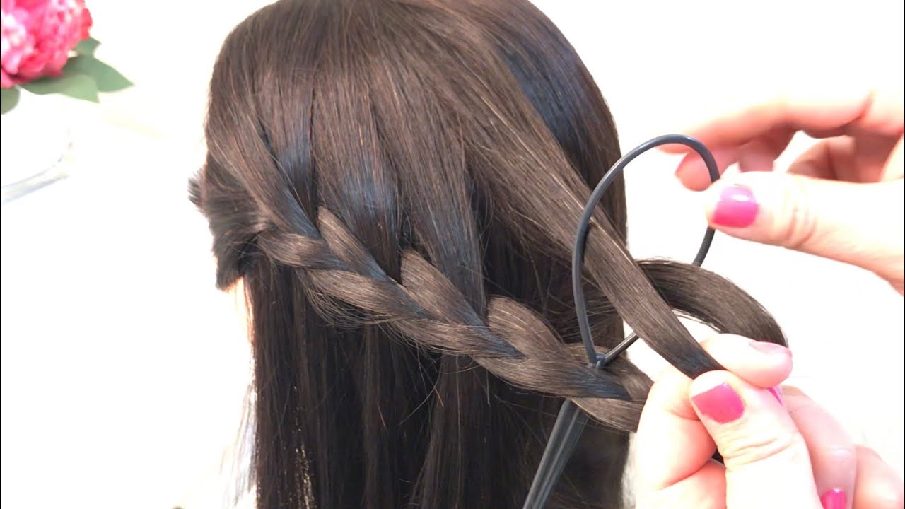 TRENZA DE CASCADA - Waterfall Braid