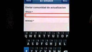 El Enlace - community update form