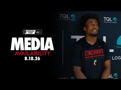 Zay "Gravy" Johnson Practice Media Availability | August 18, 2026