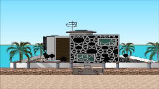 Yacht home OCEAN MARINA PATTAYA BOAT SHOW 2018 THAILAND เรือนแพ  Exhibition and expo  Luxury Yacht a