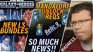 THESE NEW LIGHTSPEED BUNDLES ARE SERIOUSLY FIRE + MANDALORE UNLOCK AND REWARDS ANNOUNCED #swgoh