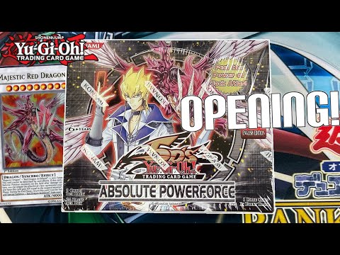 CLASSIC Yu-Gi-Oh! Absolute Power Force Unboxing! - YouTube