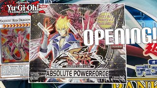 CLASSIC Yu-Gi-Oh! Absolute Power Force Unboxing! - YouTube