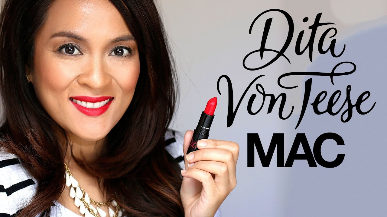 MAC Dita Von Teese | Von Teese Matte Lipstick - YouTube