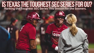 OU Softball: Ranking the Toughest SEC Series in 2025