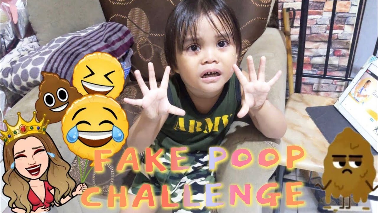 FAKE POOP CHALLENGE TO MY KID (FUN VIDEO) - YouTube