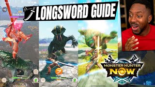 Monster Hunter Now • Best Longsword Guide | How To Play, Builds - Beginner Tips