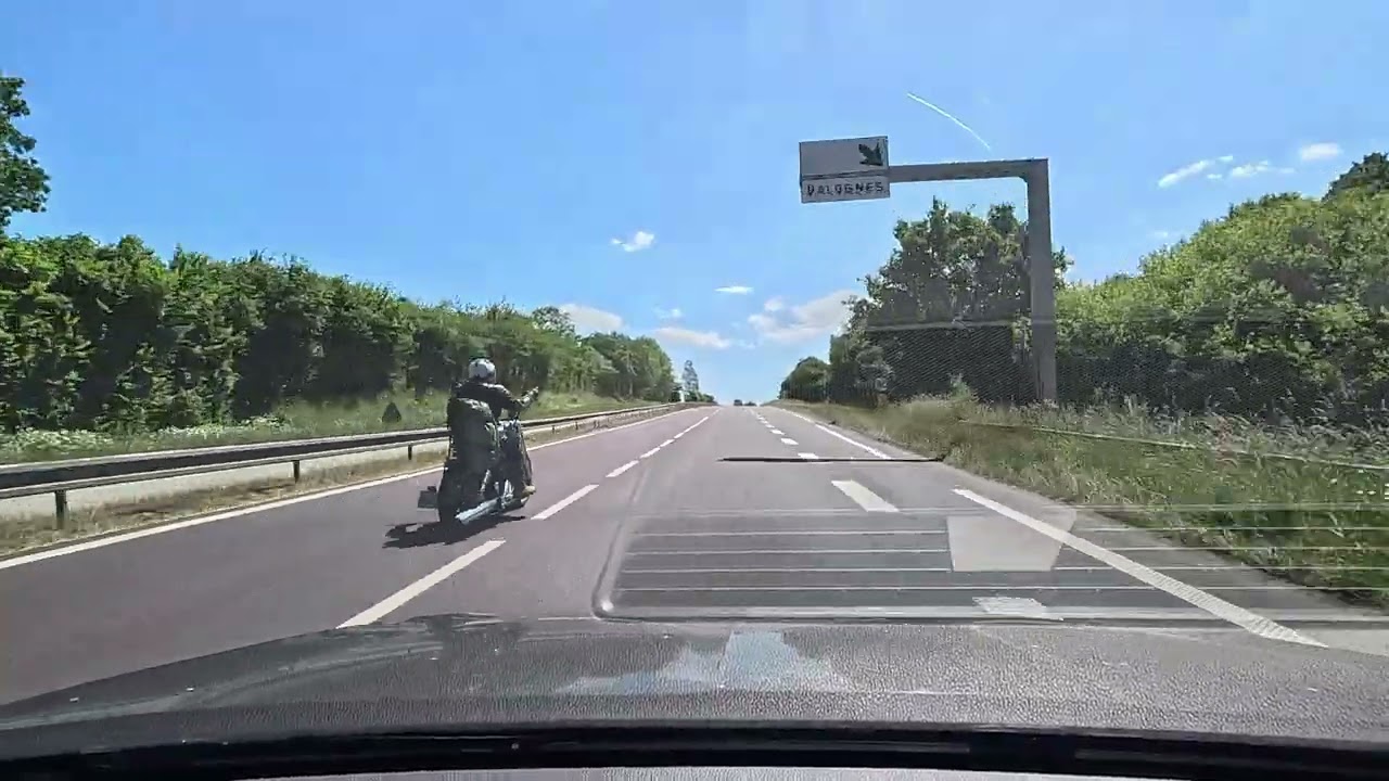Driving through Normandy and Brittany