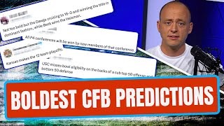 Josh Pate On BOLDEST College Football 2024 Predictions (Late Kick Cut)