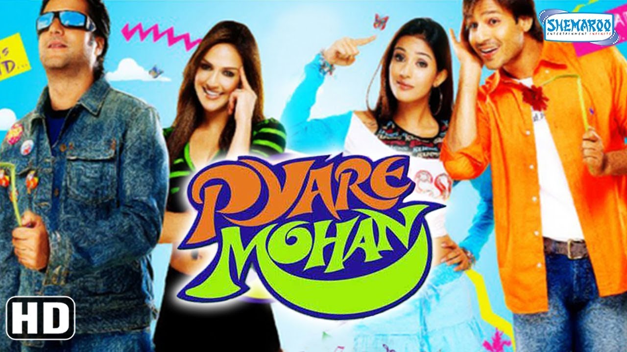 ⁣Pyare Mohan (HD) Full Movie - Vivek Oberoi, Fardeen Khan, Amrita Rao, Esha Deol (With Eng Subtitles)