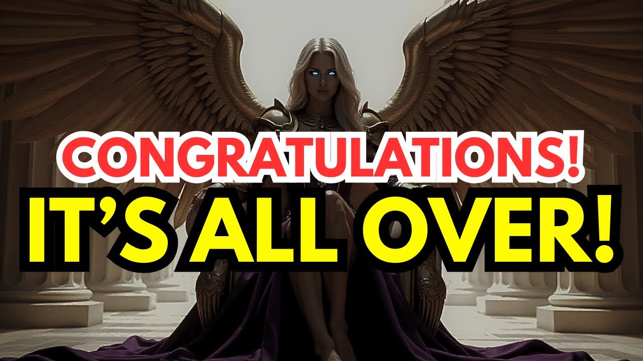 CHOSEN ONES: CONGRATULATIONS, IT'S DONE!YOU WILL NEVER HAVE TO GO THROUGH THAT AGAIN