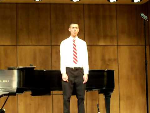 My second recital...song one!!!