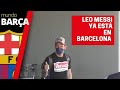 L'arrivée de Messi à Barcelone