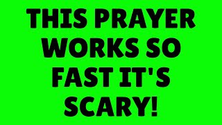 THIS IS THE SECRET PRAYER THAT PRODUCES MIRACLES FAST 🙏