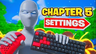 BEST Chapter 5 PC Keyboard & Mouse Settings, Sensitivity + Keybinds In Fortnite!