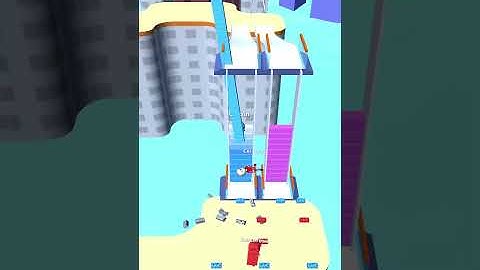 Bridge Race All Levels Gameplay Android,ios Levels 360 #Shorts