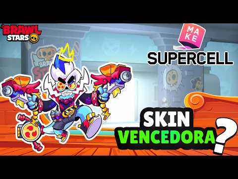 ESSA SKIN VAI SER A GANHADORA DO SUPERCELL MAKE🤔? - BRAWL STARS