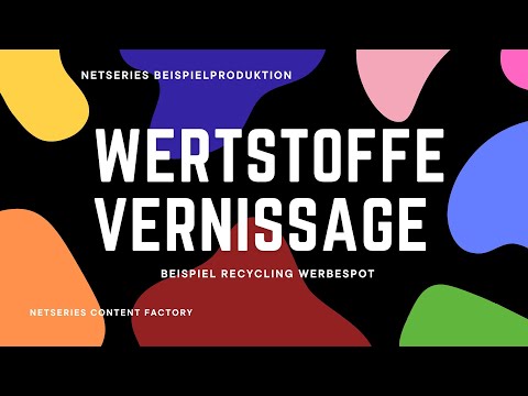 Vernissage der WERTSTOFFE