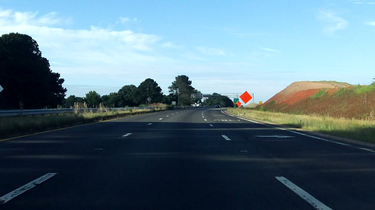 Raleigh Beltline (Interstate 440 Exits 8 to 1) westbound