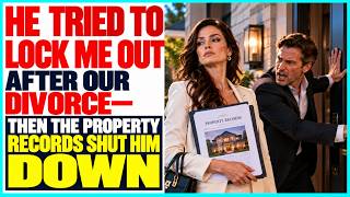 He Tried to Lock Me Out After Our Divorce—Then the Property Records Shut Him Down