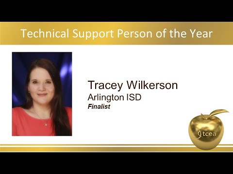 2022 Educator Awards  - Technical Support Person of the Year Finalist - Tracey Wilkerson